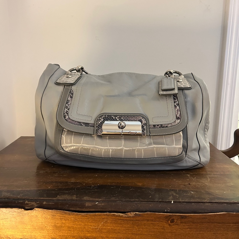 COACH Kristin  leather Hobo Bag